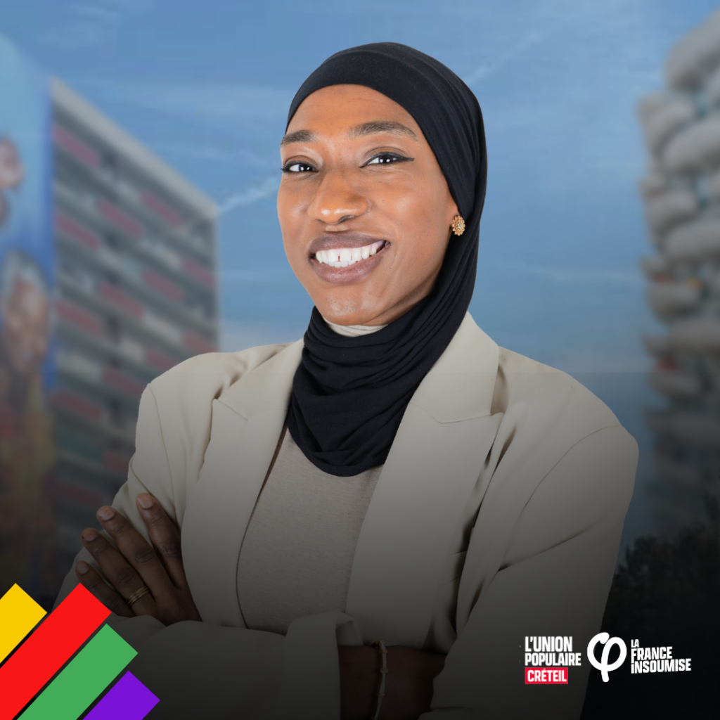 Aminata Marega-Tandia, élue LFI à la Ville de Créteil