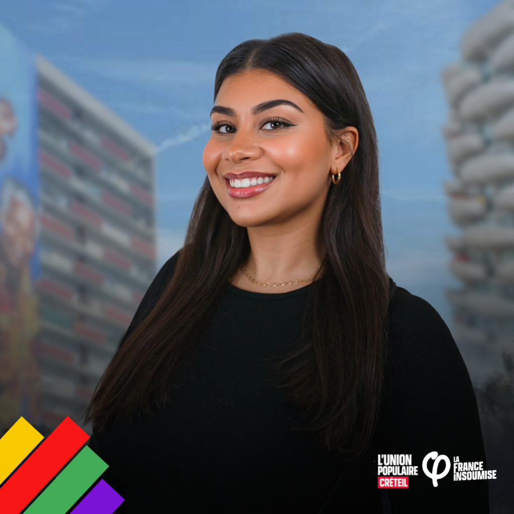 Nadia Elezaar, élue LFI à la Ville de Créteil