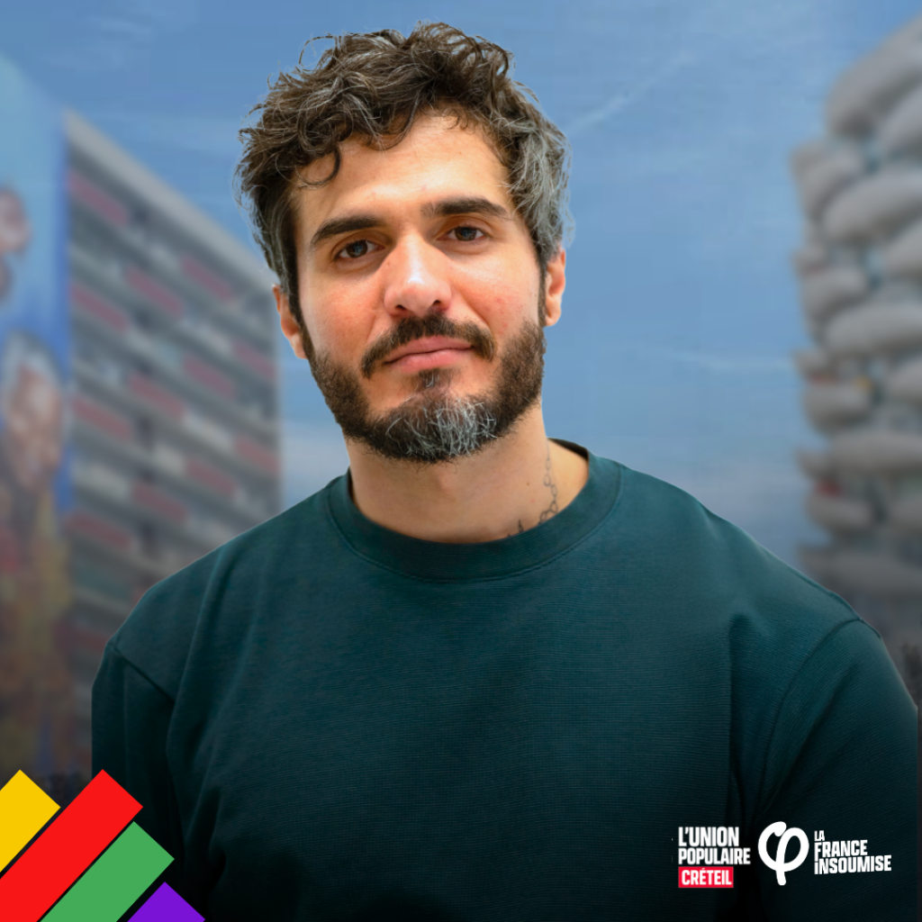 Thémis Belkhadra, élu LFI à la Ville de Créteil